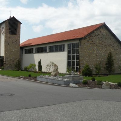 Bild vergr&ouml;&szlig;ern: Filialkirche St. Barbara Heselbach