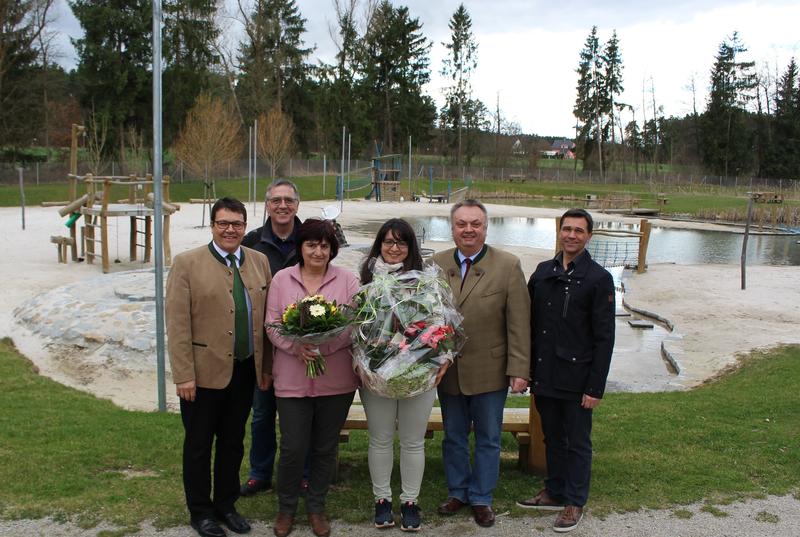 Pressetermin zur Er&ouml;ffnung des Erlebnispark Wasser-Fisch-Natur