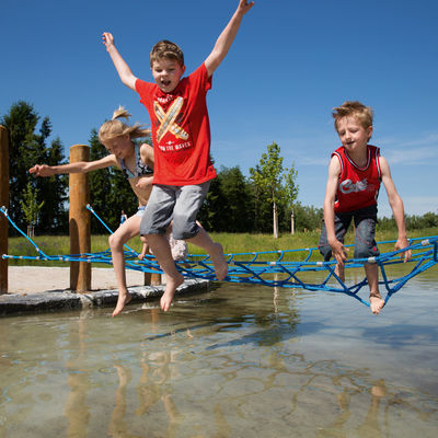 Spiel und Spa&szlig; im Erlebnispark Wasser-Fisch-Natur