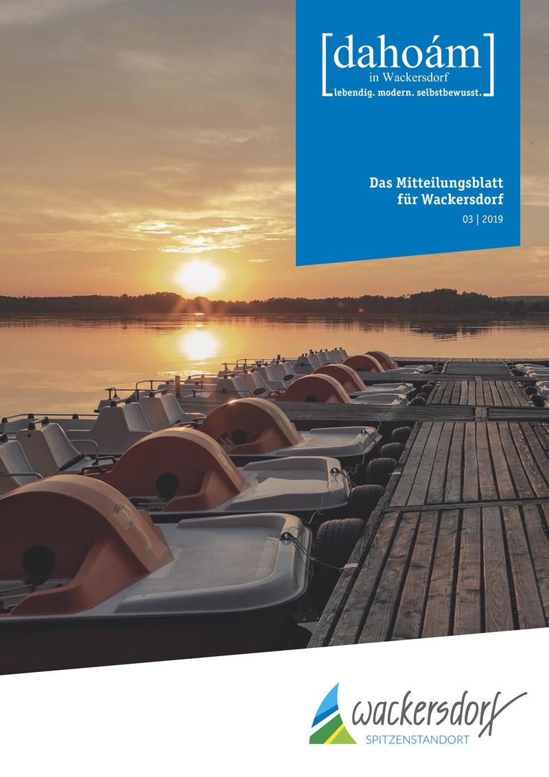 Mitteilungsblatt 3 / 2019