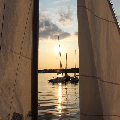 Steinberger See Segelschiff