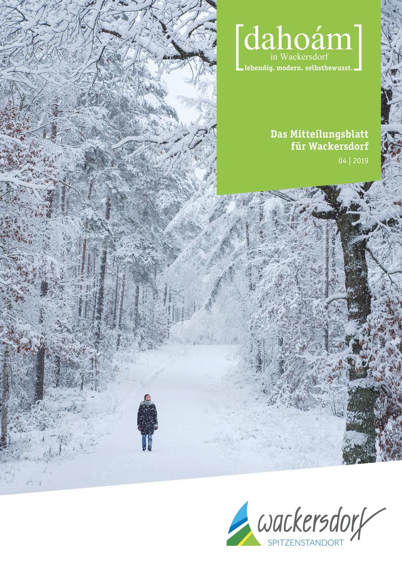 Mitteilungsblatt 4 / 2019