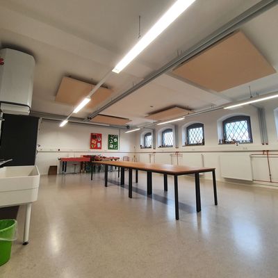 Bild vergr��ern: Werkraum im Keller des Mehrgenerationenhauses.