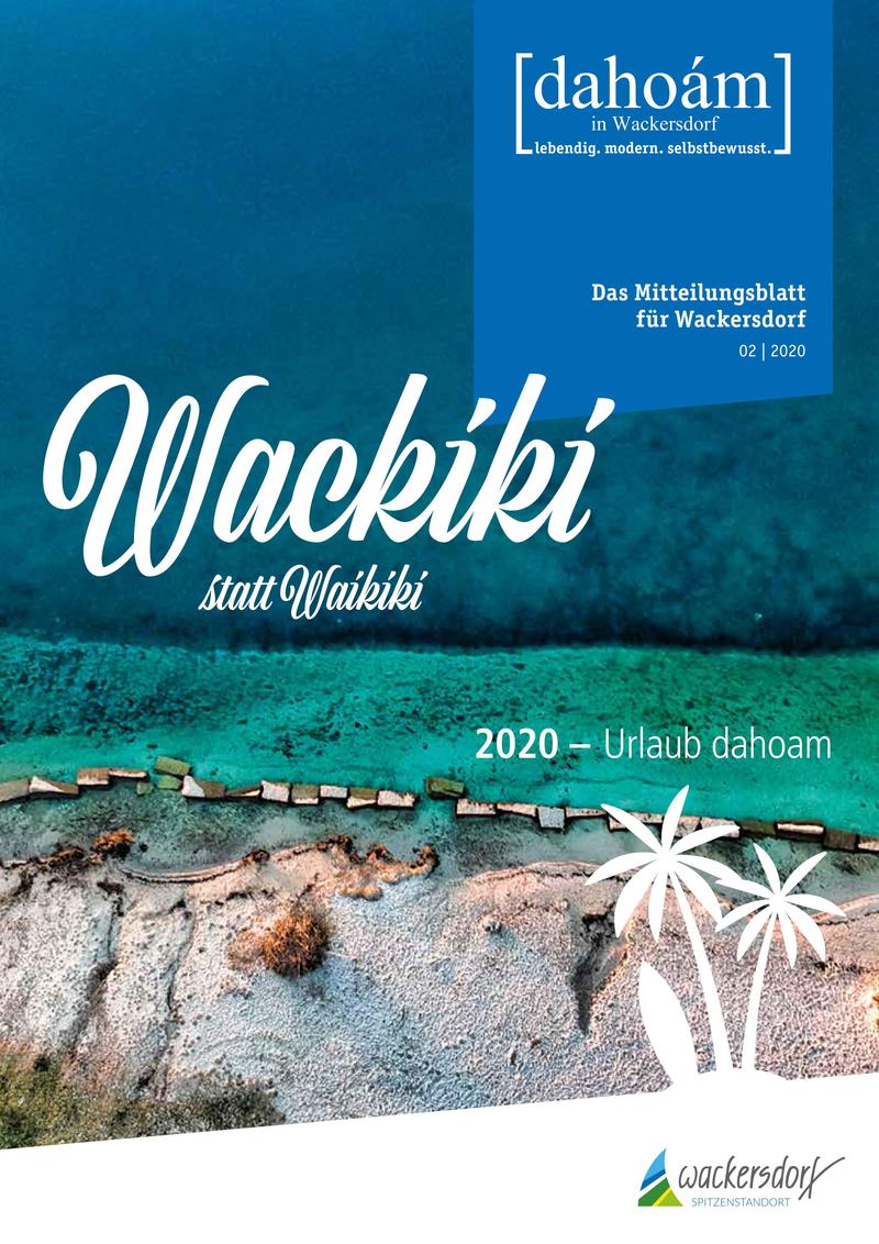 Mitteilungsblatt 2 / 2020