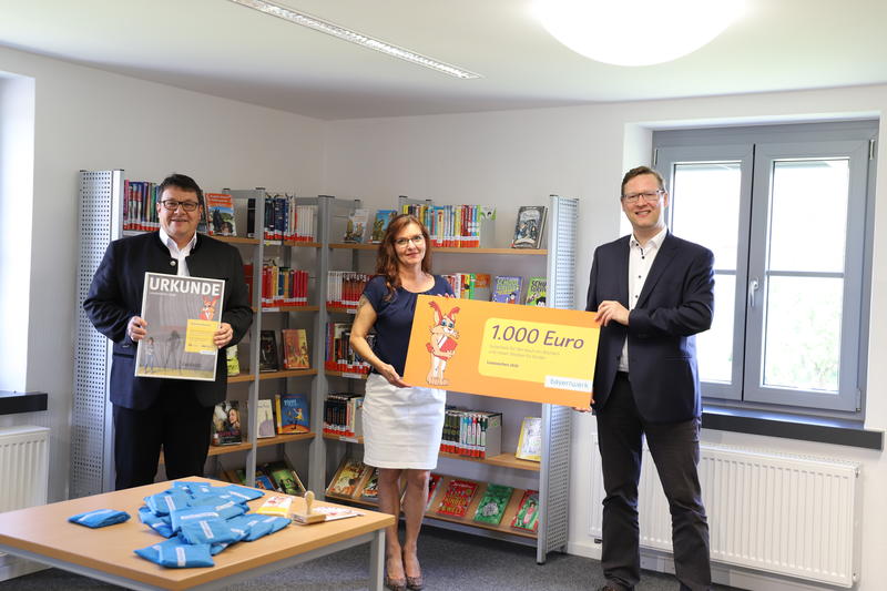 Lesezeichen 2020 B&uuml;cherei Wackersdorf