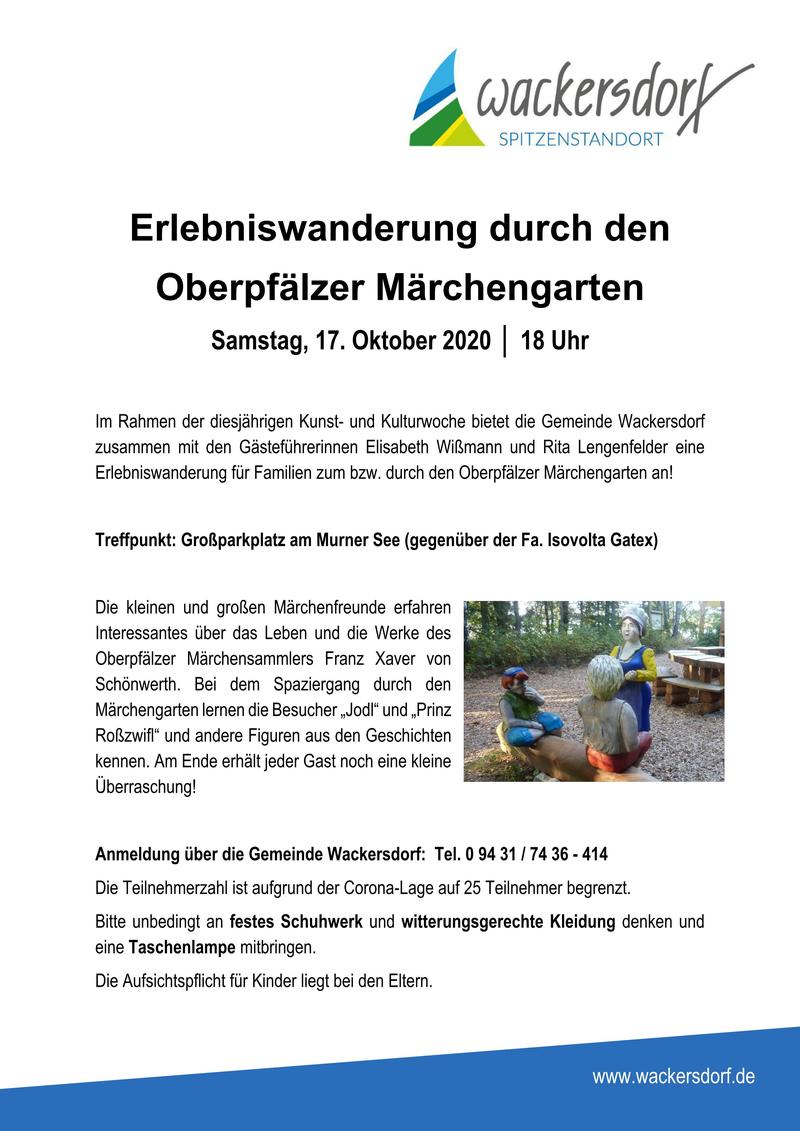 Erlebniswanderung M&auml;rchengarten