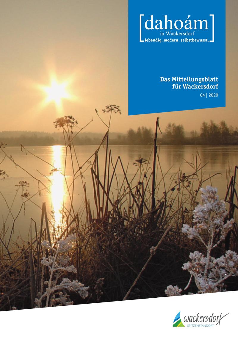 Mitteilungsblatt 4 / 2020