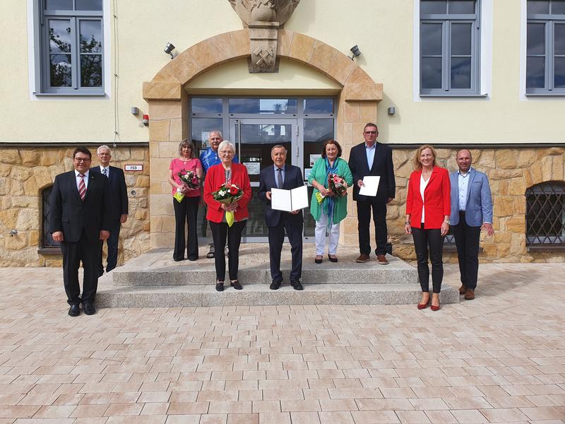 Ehrungen f&uuml;r langj&auml;hrige Dienste