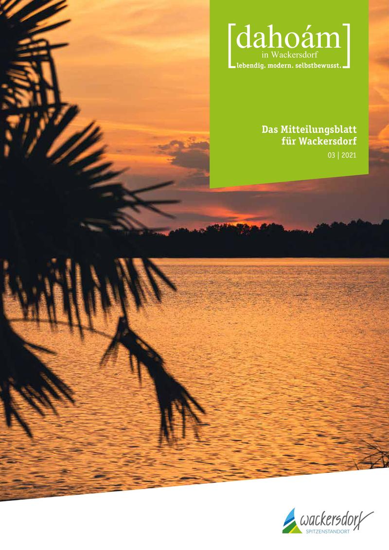 Mitteilungsblatt 3 / 2021