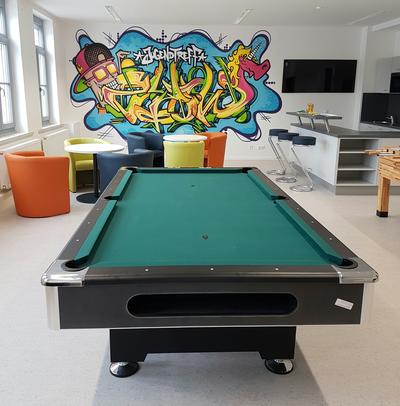 Bild vergr&ouml;&szlig;ern: Der Jugendtreff im Mehrgenerationenhaus.