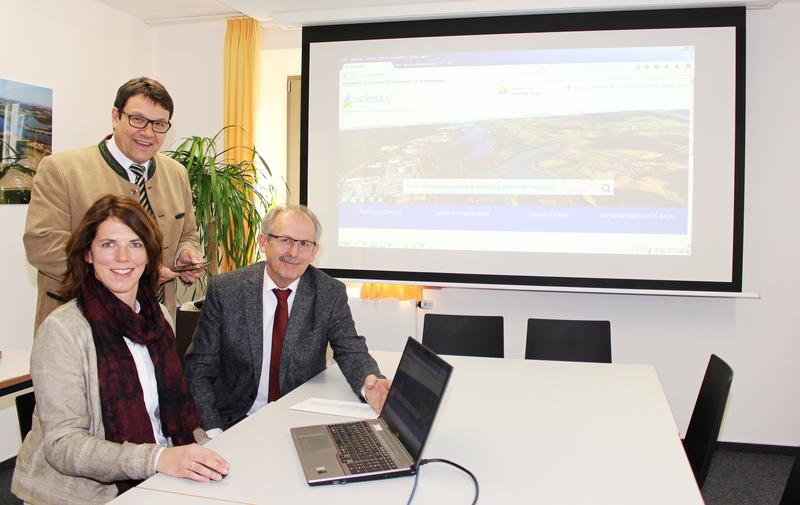 Vorstellung der neuen Homepage