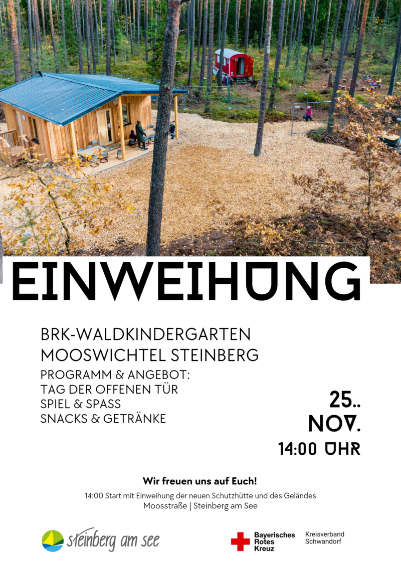Einweihung Waldkindergarten Mooswichtel