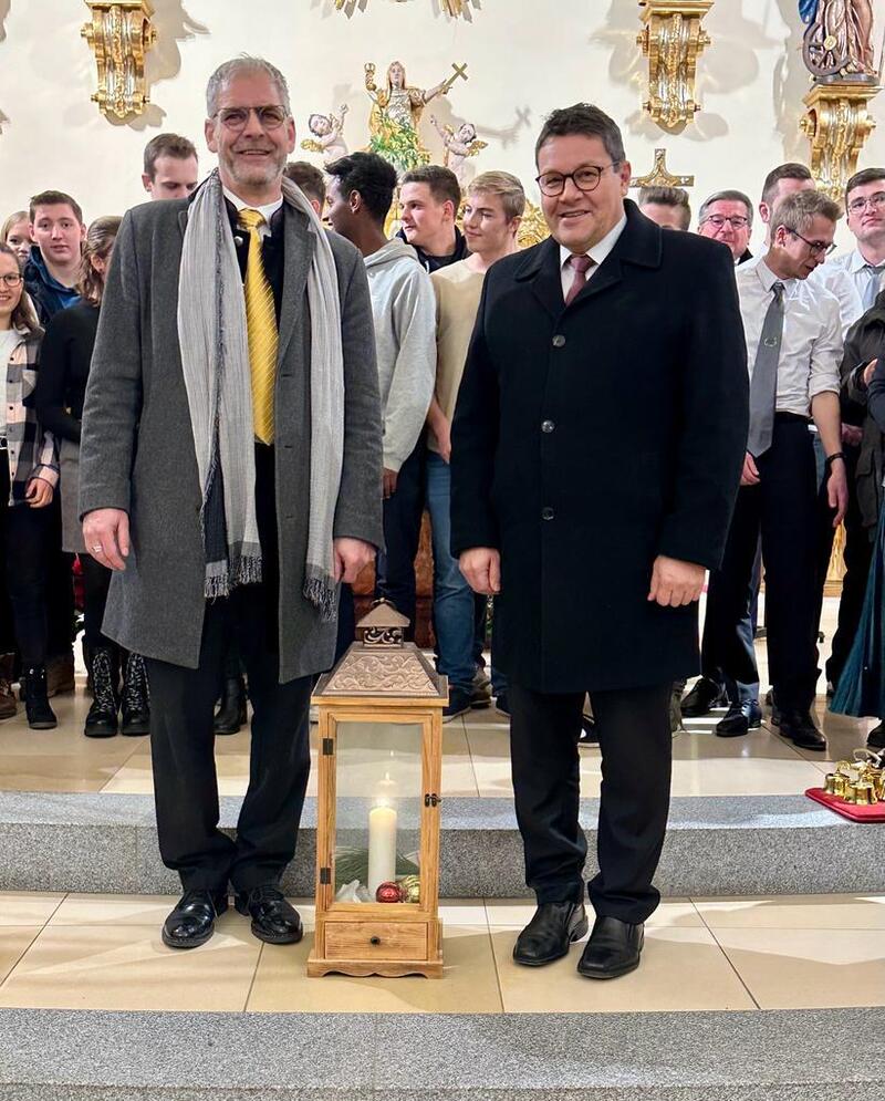 Abholung Friedenslicht aus Alberndorf in der Riedmark 