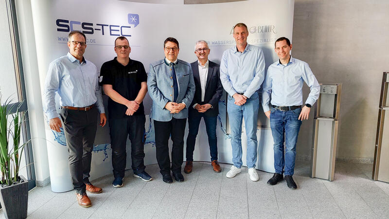 B&uuml;rgermeisterbesuch bei SCS TEC