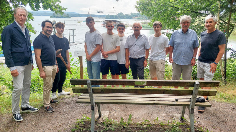 Sch&uuml;lerprojekt: Historische Kurzwanderung am Steinberger See