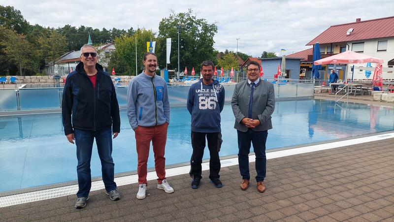 Winterpause Letzter Badetag im Panoramabad