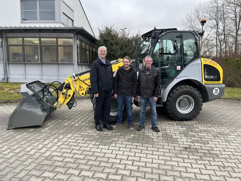 Neuer Radlader f&uuml;r den Bauhof