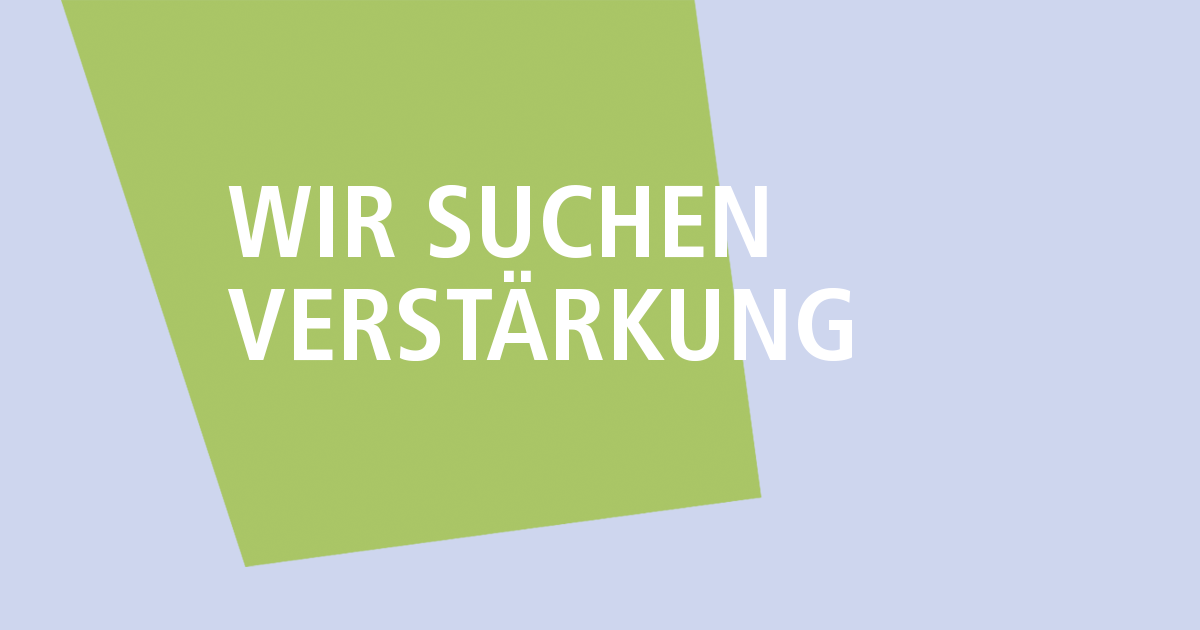 Bild vergr��ern: Wir suchen Verst�rkung