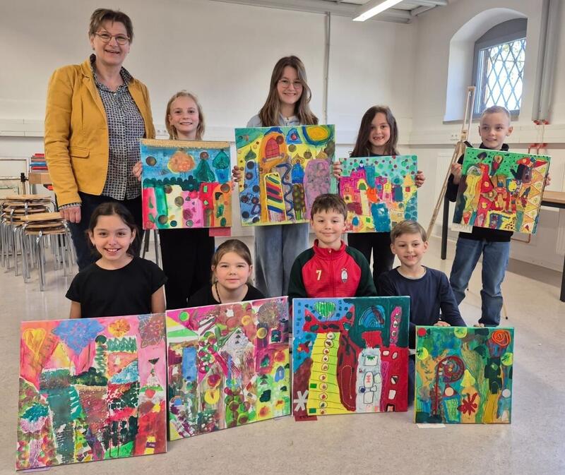 Mutige Mal-Kinder 1