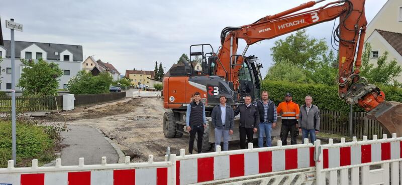 Sanierung der Ringstra&szlig;e gestartet