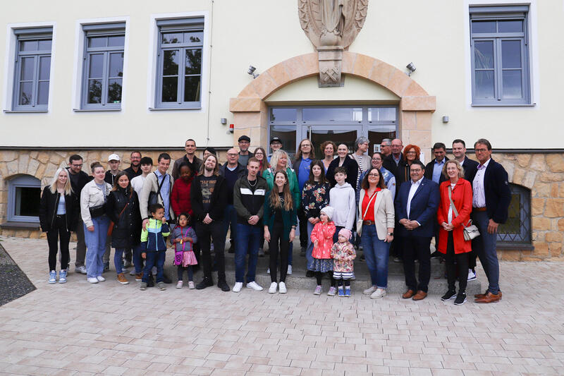 Servus dahoam: Neub&uuml;rgerempfang