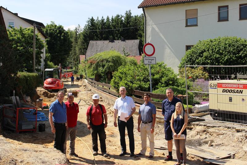 Baubeginn Waldweg