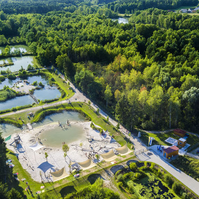Bild vergr&ouml;&szlig;ern: F&uuml;nf Teiche bilden den Erlebnispark Wasser-Fisch-Natur.